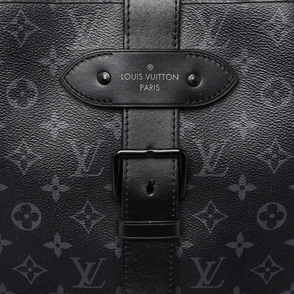 Louis Vuitton Monogram Eclipse Reverse Canvas Samur Tote Bag - Picture 5 of 10